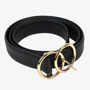 VINCE CAMUTO Women's Double O-ring Belt, M